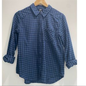 PAIGE Plaid Button Down Top